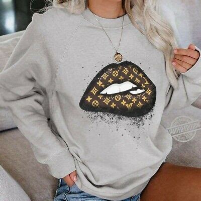 louis vuitton lips sweatshirt|louis vuitton sweatshirt price.